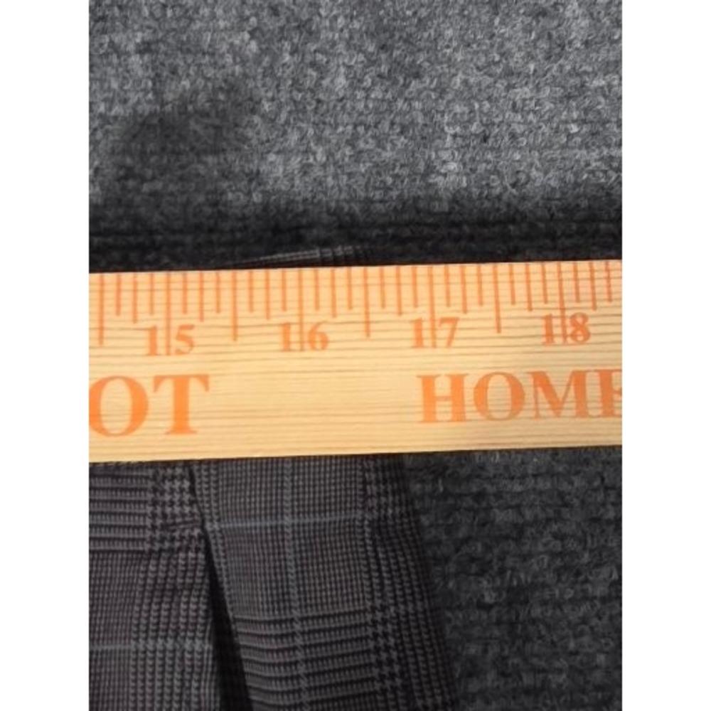 Banana Republic Mens Brown Glen Plaid Windowpane Cotton Dress Pants 32x34 Work - Picture 6 of 10